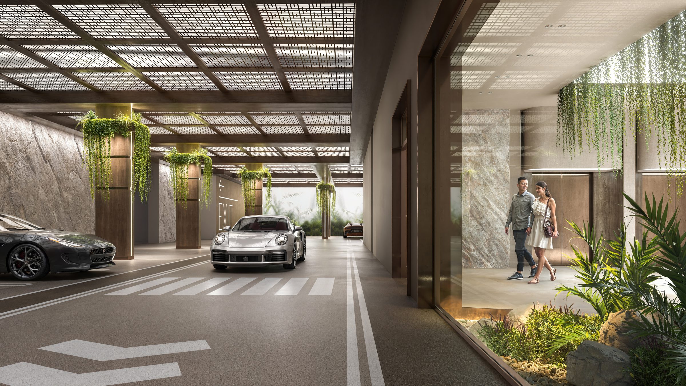 Lobby interior, Building B3