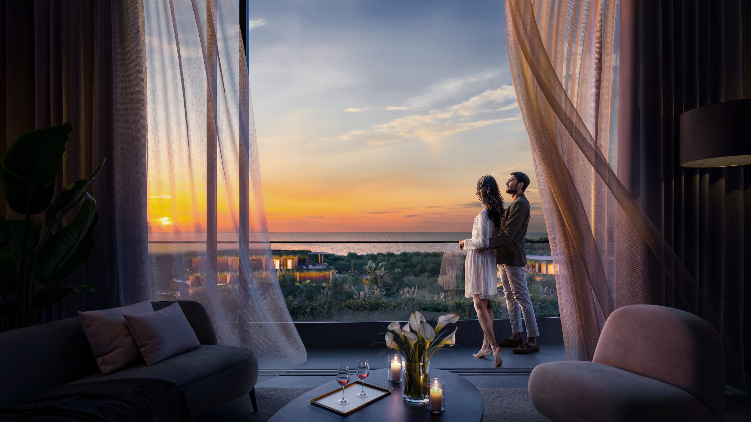 Seaview apartment interior