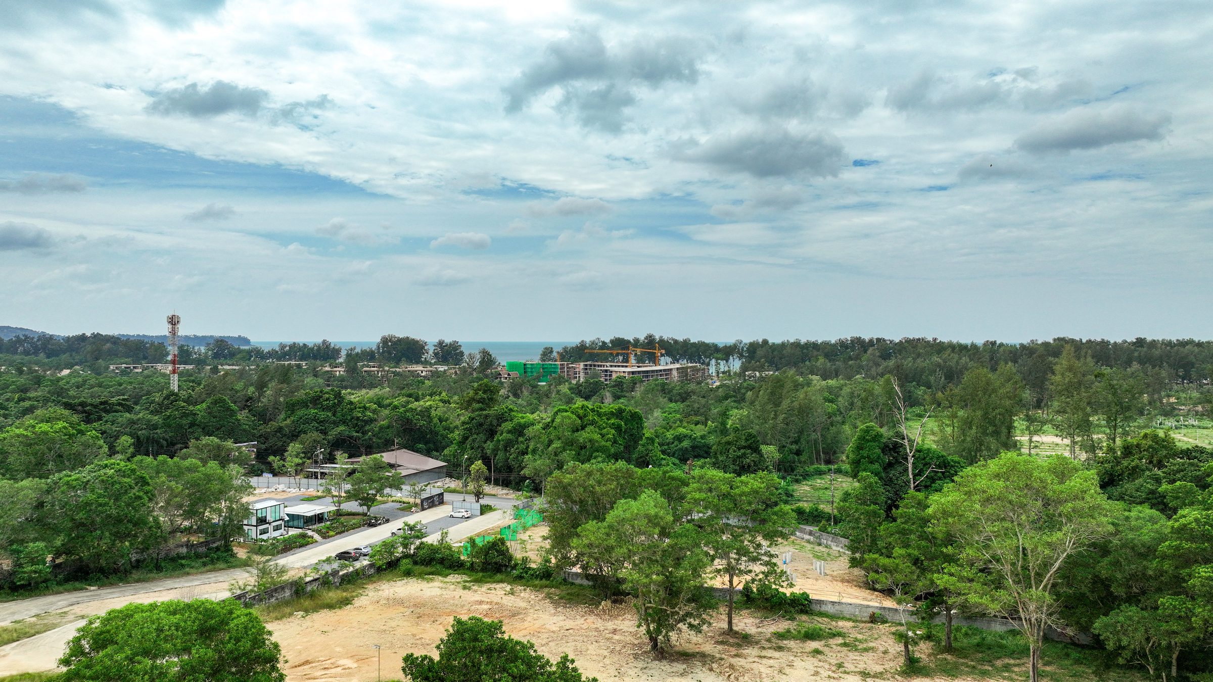 View from apartment, Building B7